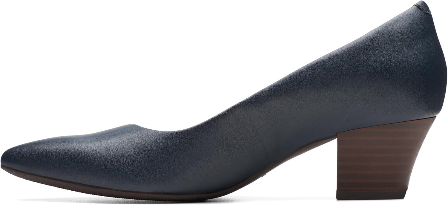 imageClarks Womens Teresa StepNavy Leather