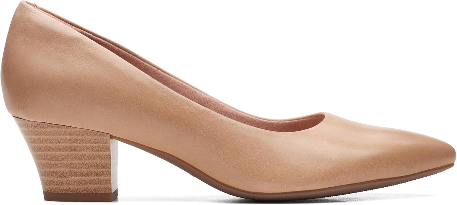 imageClarks Womens Teresa StepWarm Beige Leather