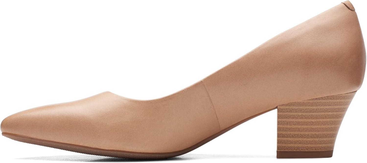 imageClarks Womens Teresa StepWarm Beige Leather