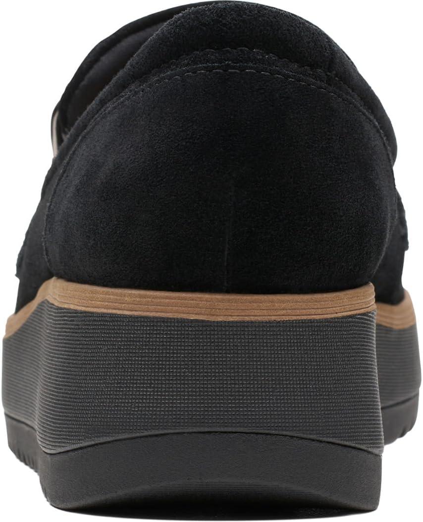 imageClarks Womens Zylah May LoaferBlack Suede