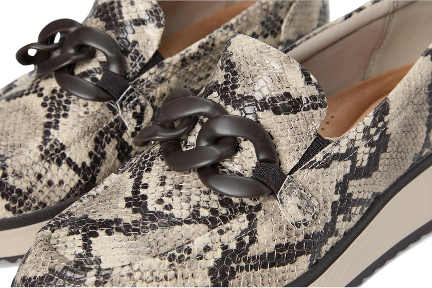 imageClarks Womens Zylah May LoaferSnake Print Synthetic