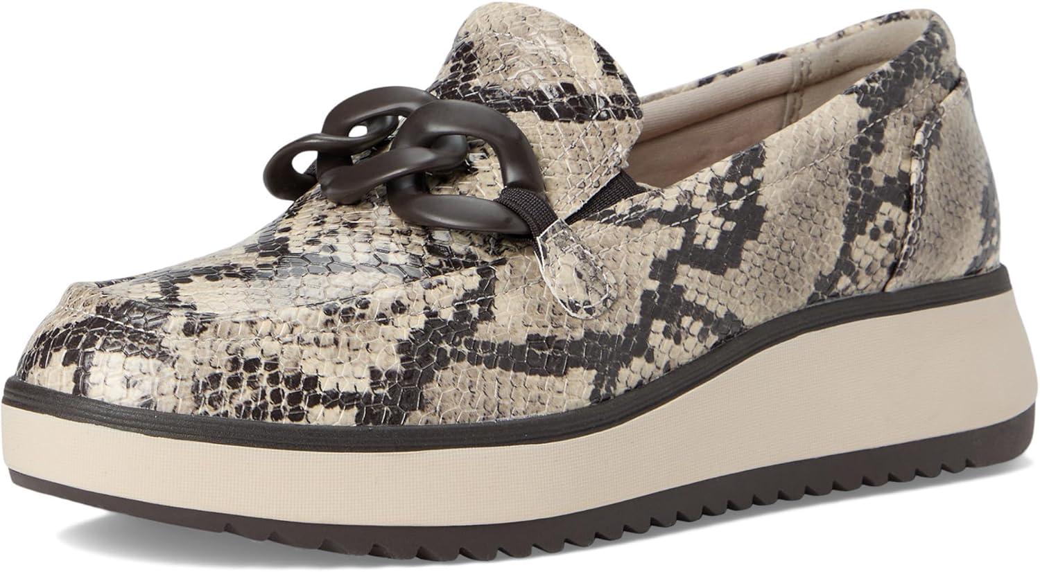 imageClarks Womens Zylah May LoaferSnake Print Synthetic
