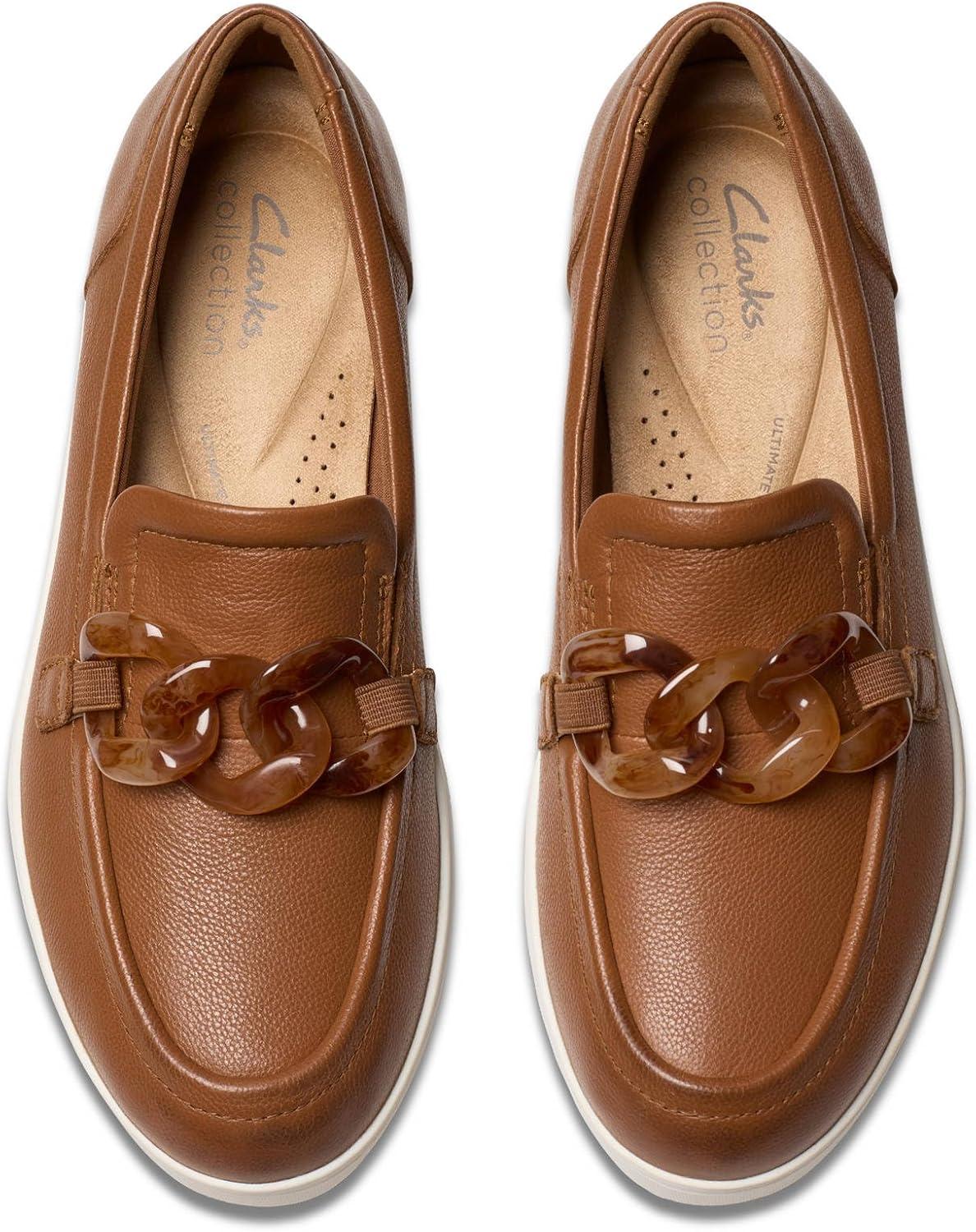 imageClarks Womens Zylah May LoaferTan Leather