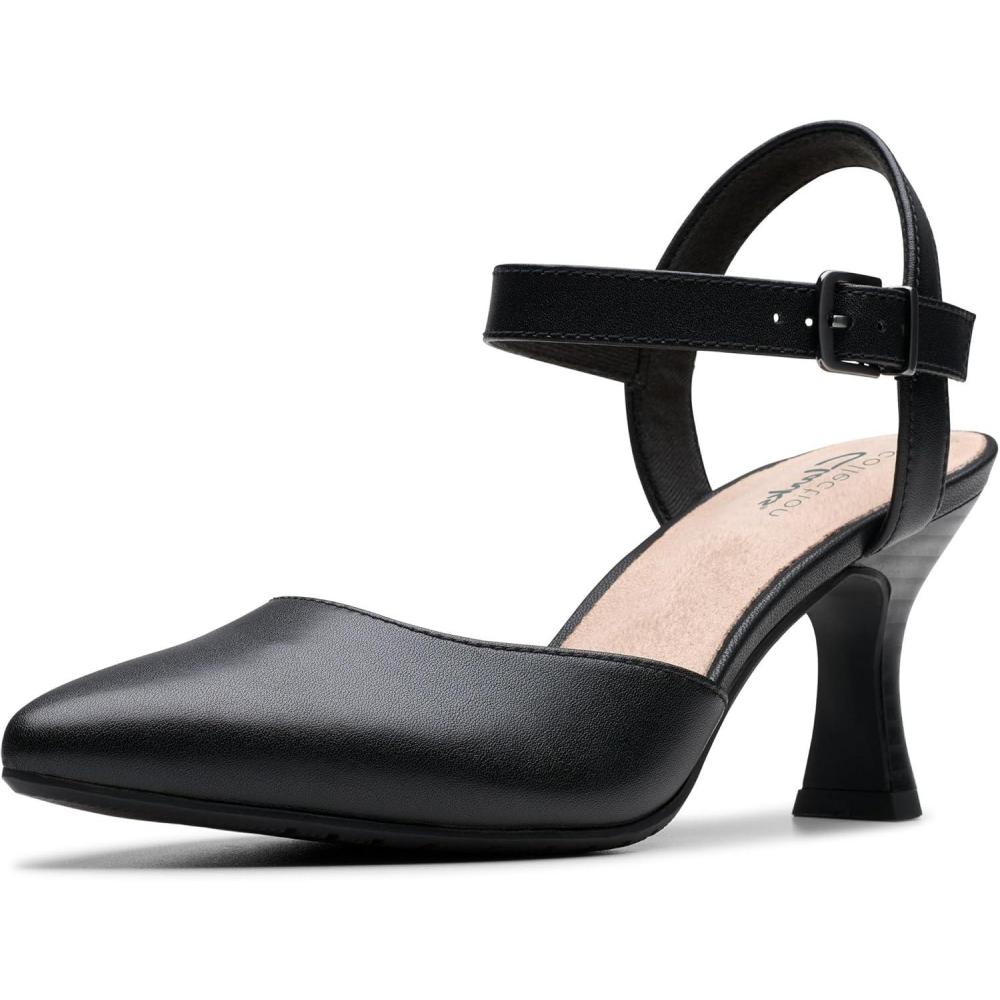 imageClarks Womens Kataleyna Cora PumpBlack Leather