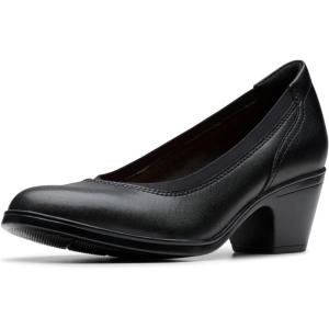 Clarks Womens Emily 2 Edyth(Black Leather)