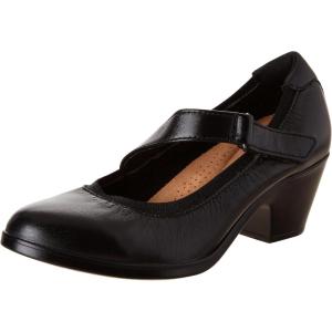 Clarks Women’s Emily 2 Mabel Pumps(Black Leather)