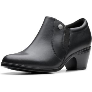 Clarks Womens Emily2 Reyna(Black Leather)