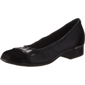 Clarks Womens Juliet Step(Black Leather)