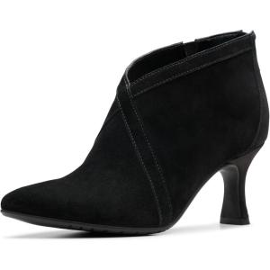 Clarks womens Kataleyna Sol(Black Suede)