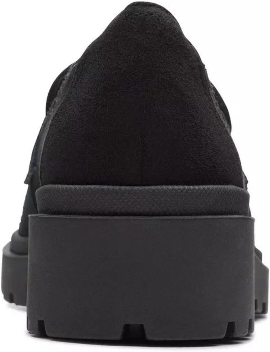 imageClarks Womens Calla Ease LoafersBlack Suede
