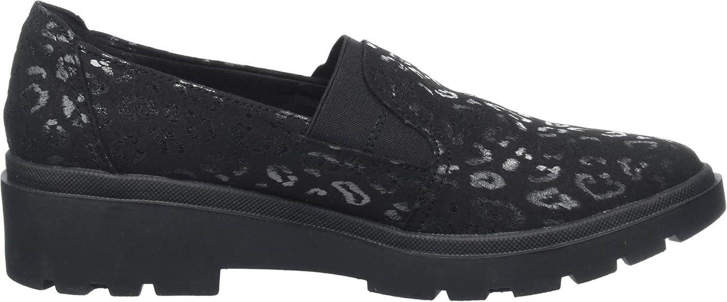 imageClarks Womens Calla Ease LoafersBlack Textile