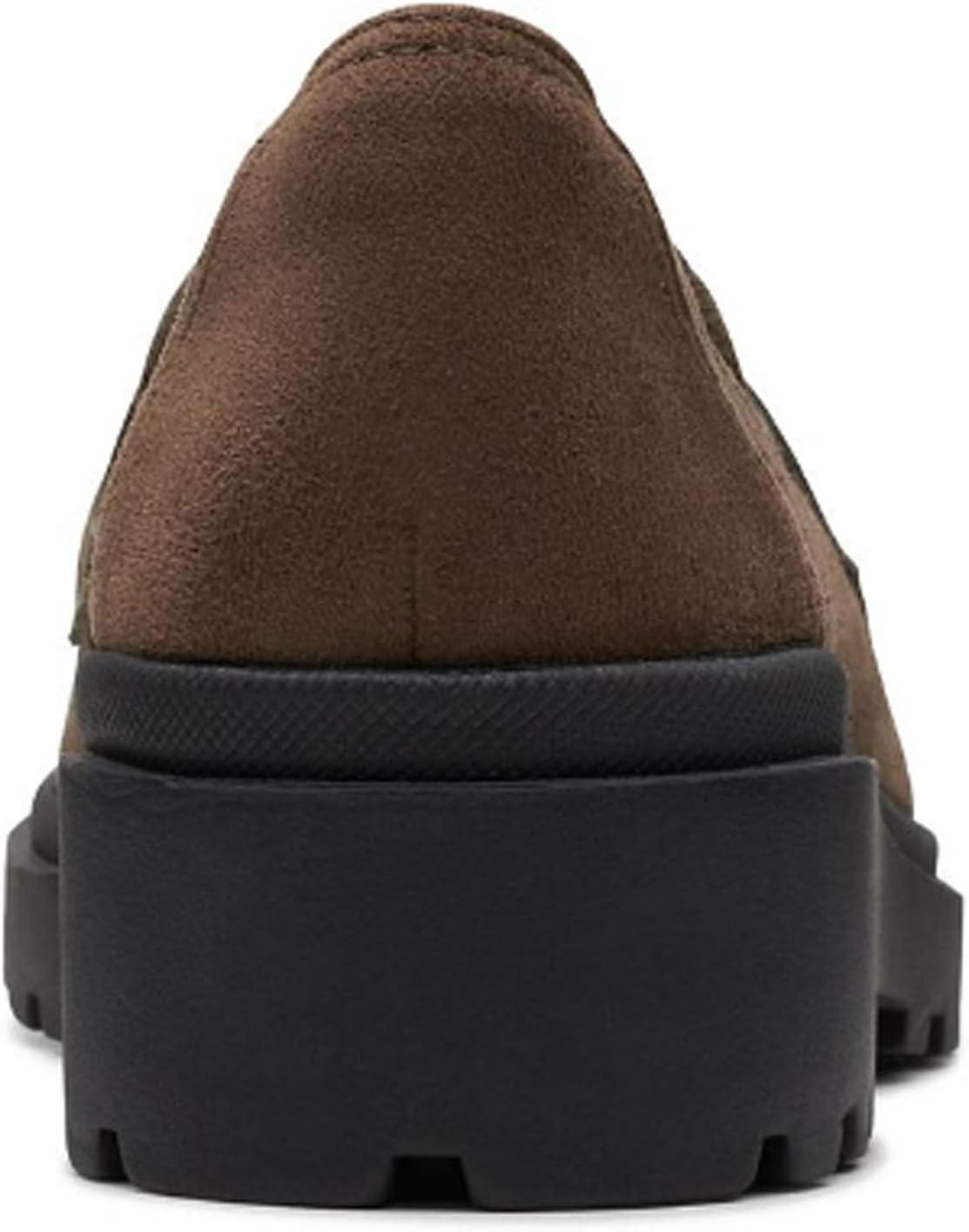 imageClarks Womens Calla Ease LoafersDark Olive Suede