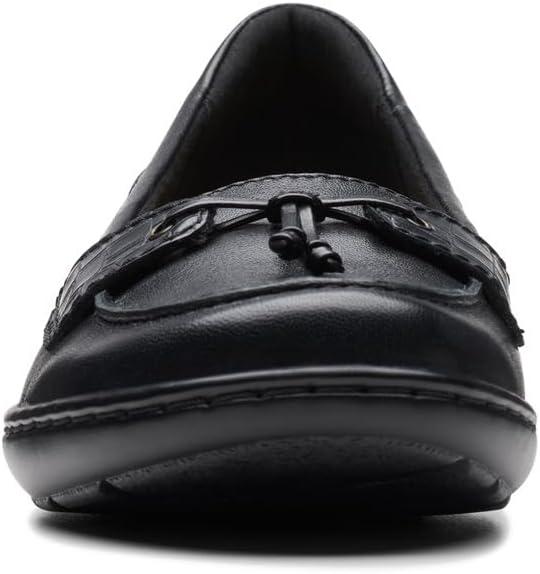 imageClarks Womens Cora Haley LoafersBlack Leather