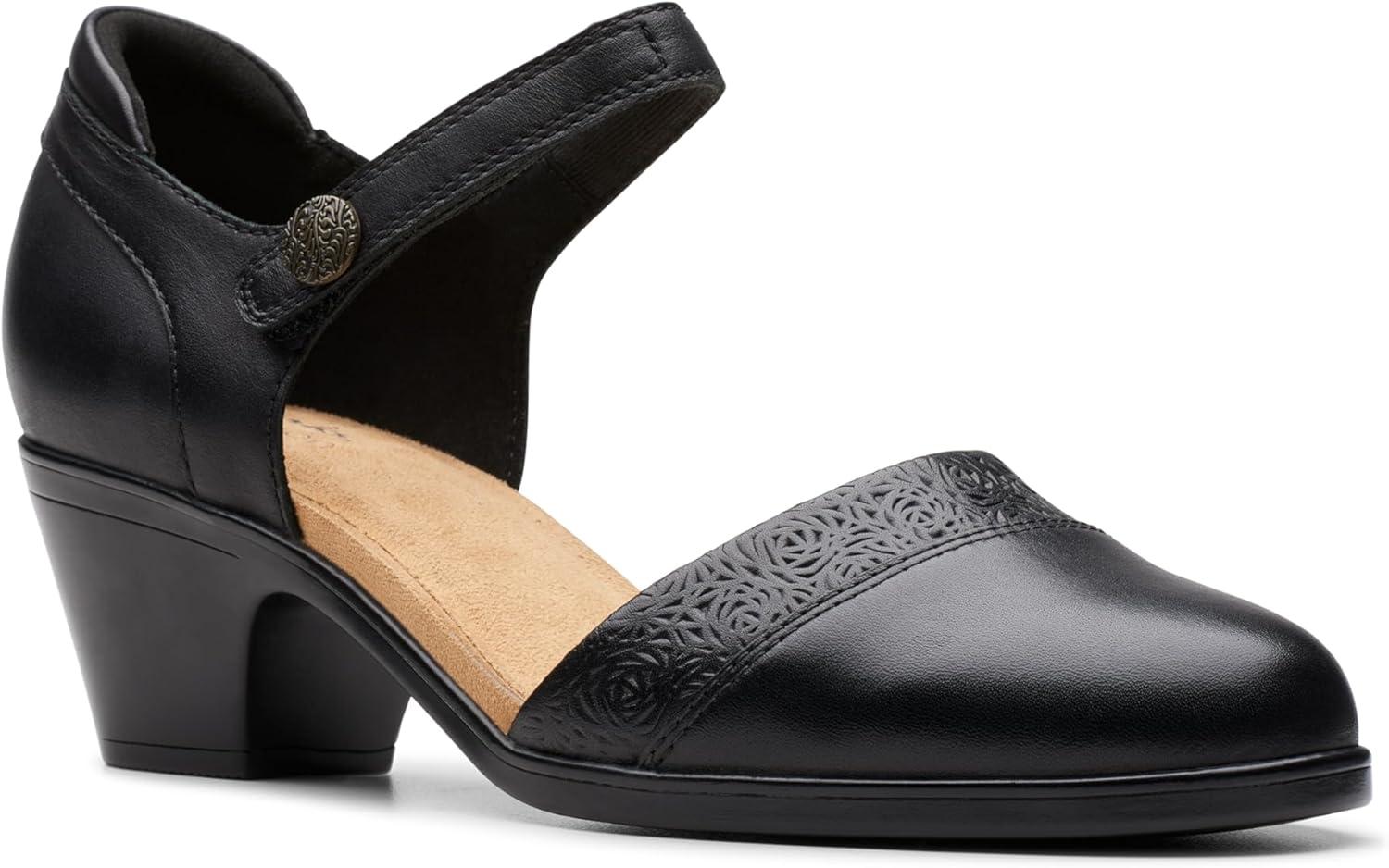 imageClarks Womens Emily 2 KetraBlack Leather