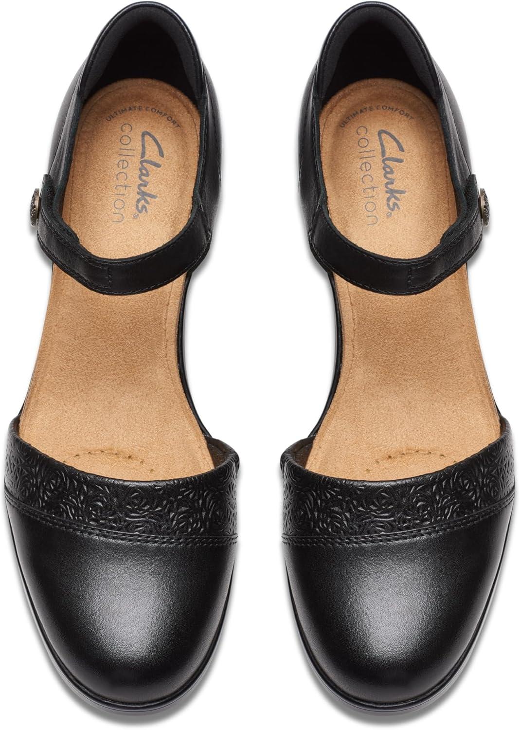 imageClarks Womens Emily 2 KetraBlack Leather