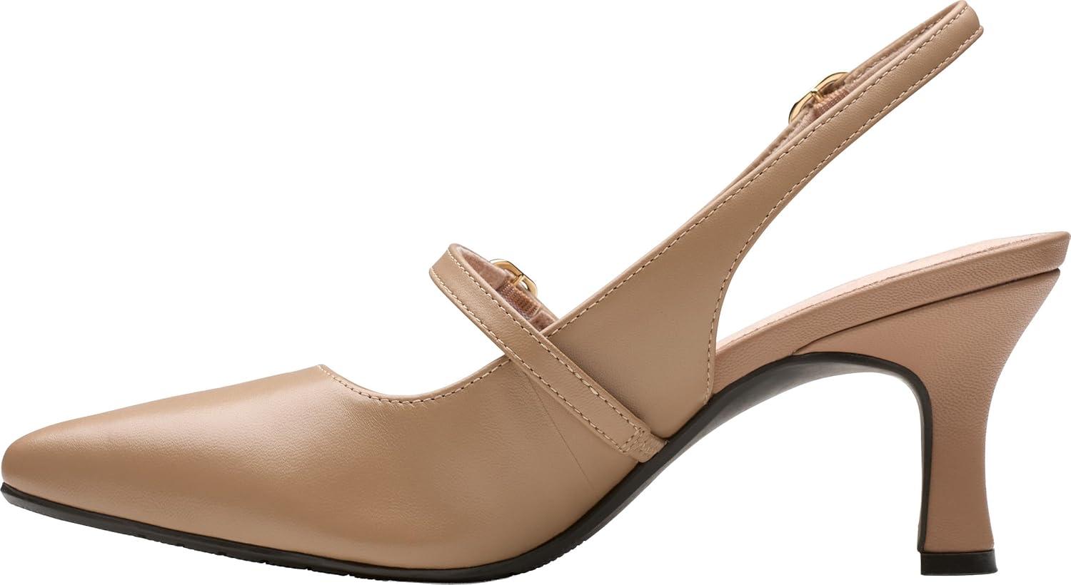 imageClarks Womens Kataleyna RubyWarm Beige Leather