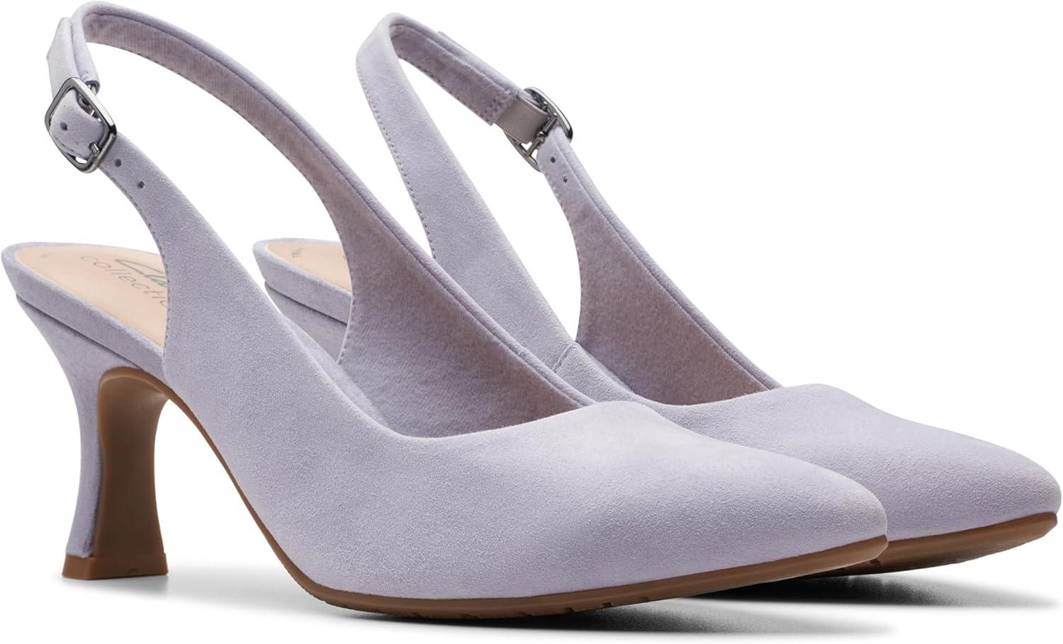 imageClarks Womens Kataleyna StepBlue Grey Suede