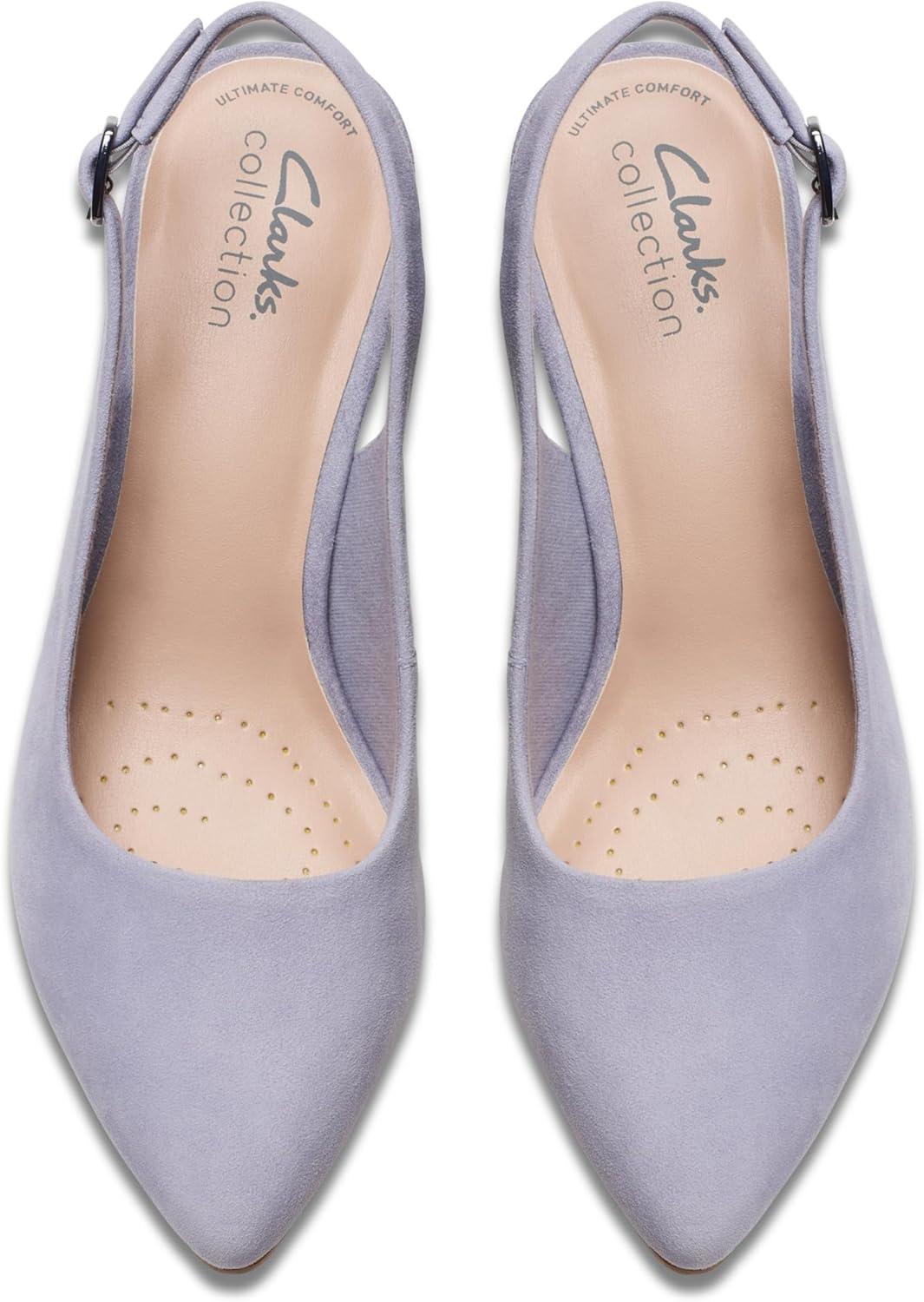 imageClarks Womens Kataleyna StepBlue Grey Suede