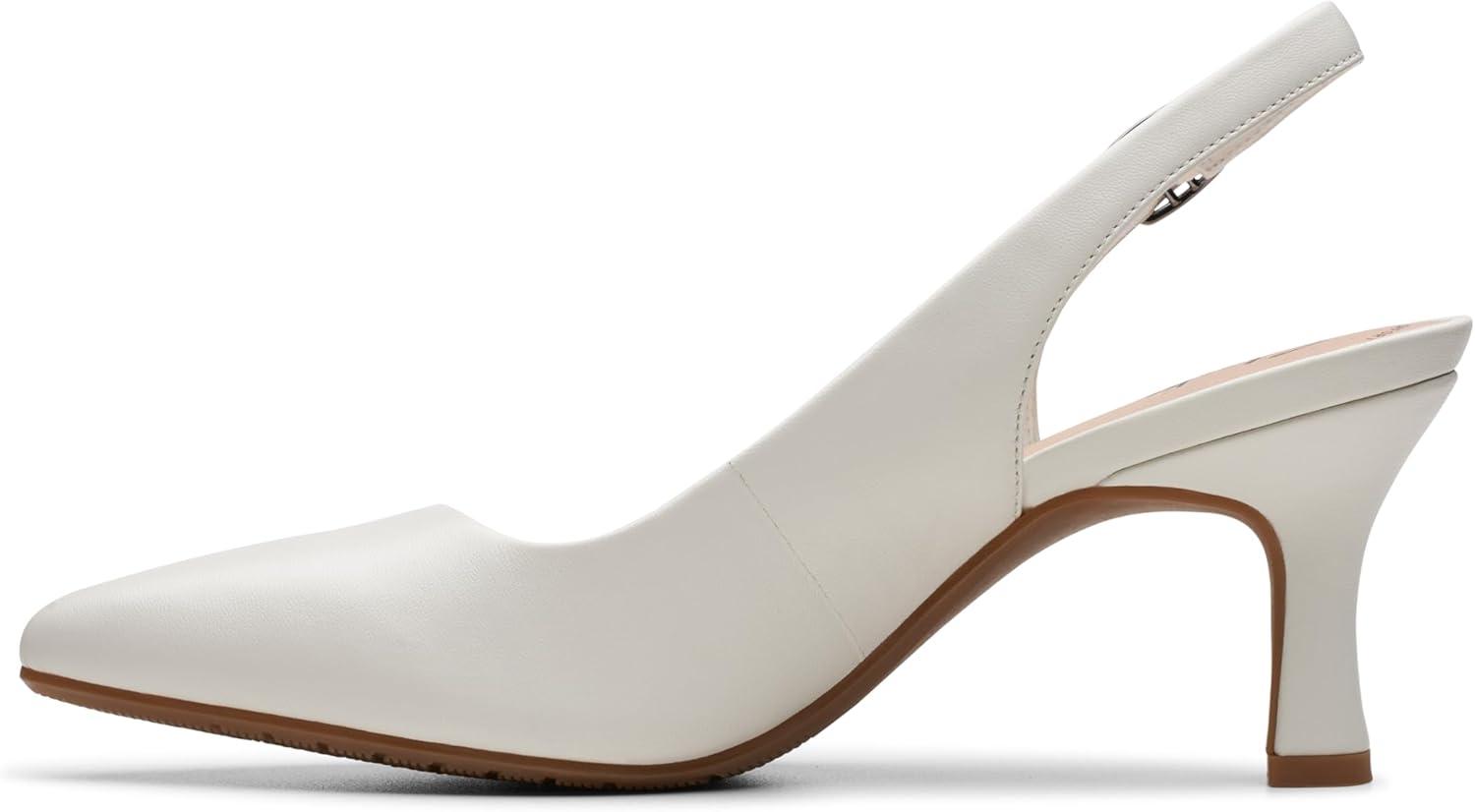 imageClarks Womens Kataleyna StepOff White Leather