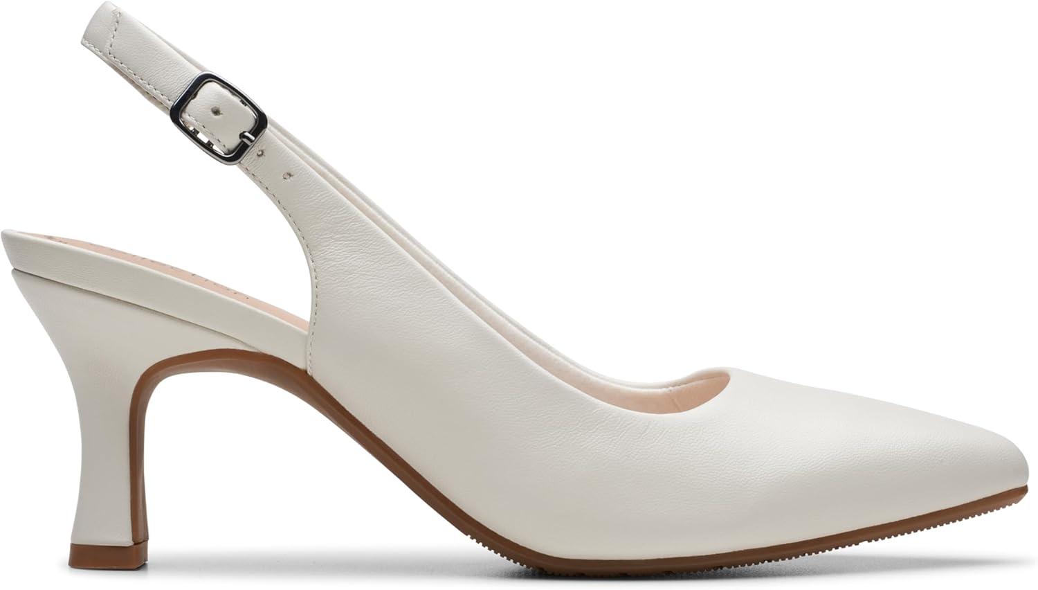 imageClarks Womens Kataleyna StepOff White Leather