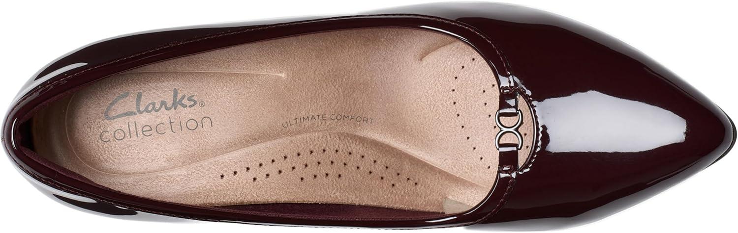 imageClarks Womens Kataleyna WestMerlot Synthetic