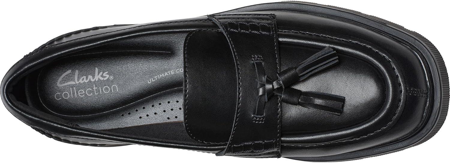 imageClarks Womens Lauryl TasselBlack Leather