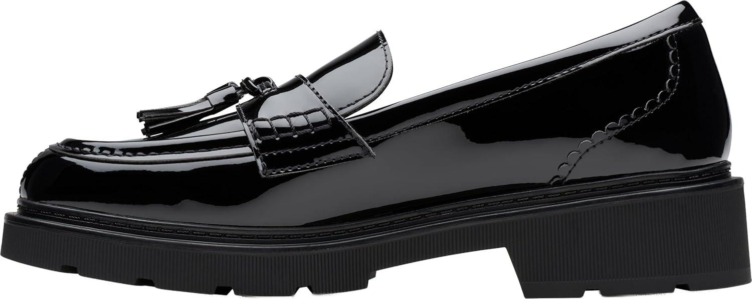 imageClarks Womens Lauryl TasselBlack Patent
