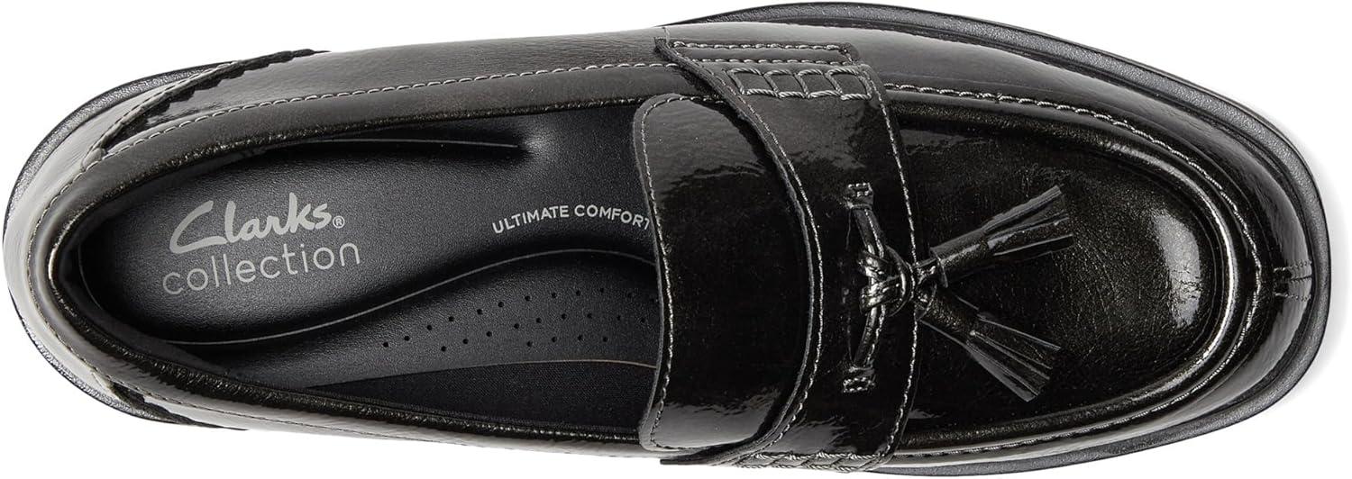 imageClarks Womens Lauryl TasselGun Metal