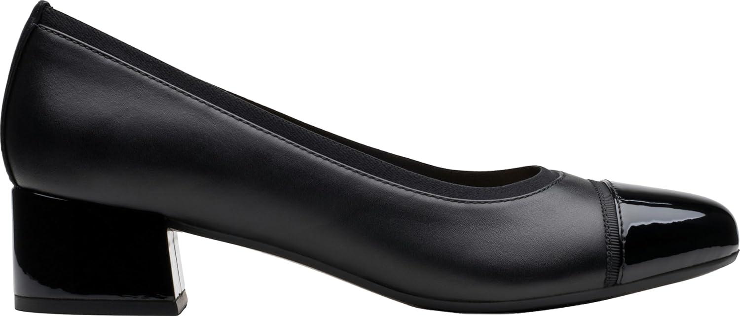 imageClarks Womens Marilyn DayBlack Leather