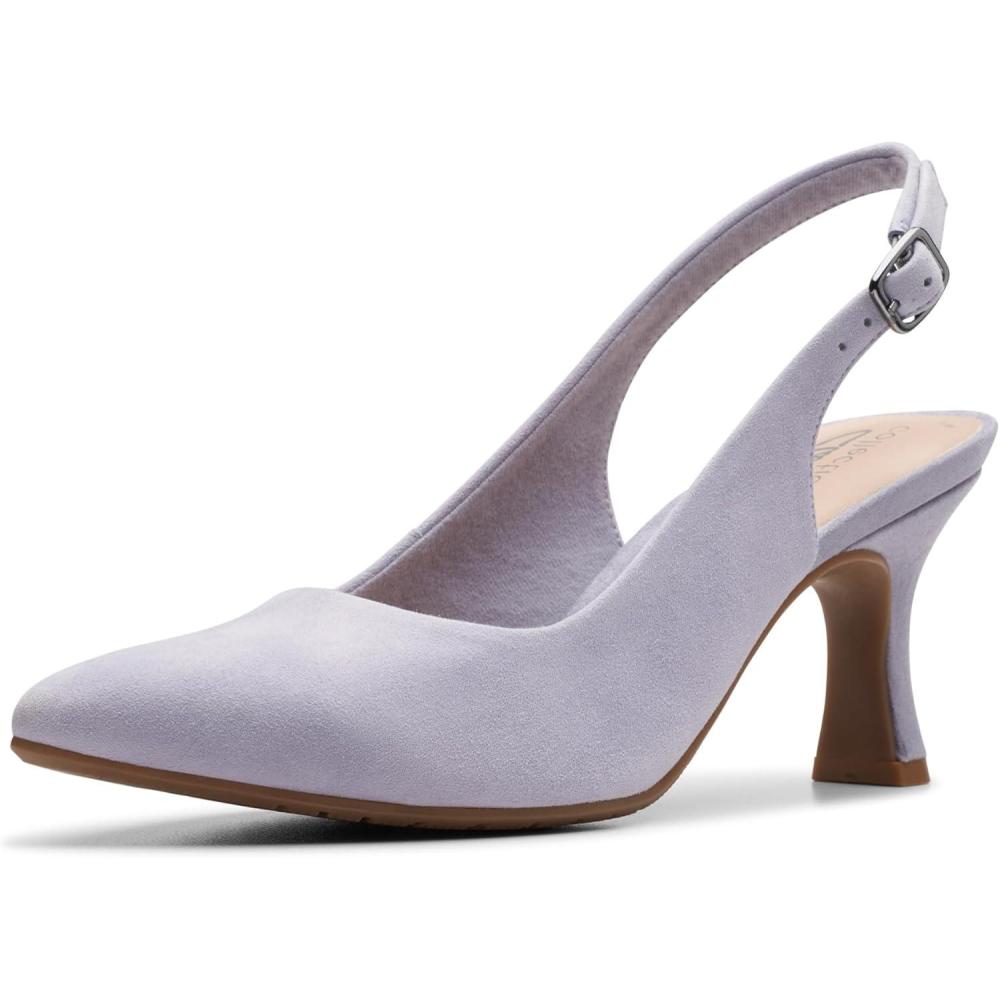 imageClarks Womens Kataleyna StepBlue Grey Suede