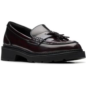 Clarks Womens Lauryl Tassel(Wine)