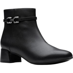 Clarks womens Iridessa Air(Black Leather)