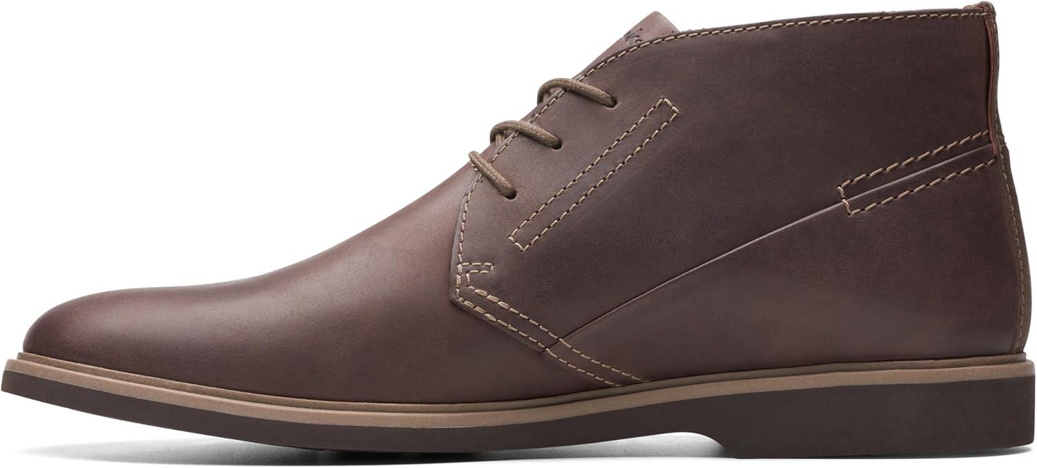 imageClarks mens Malwood TopDark Brown Leather
