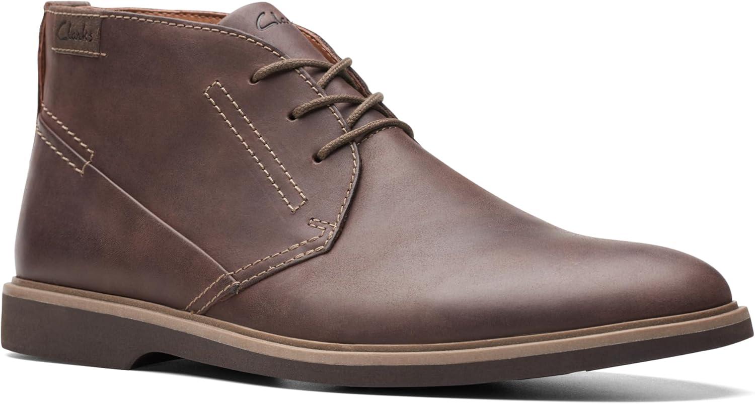 imageClarks mens Malwood TopDark Brown Leather