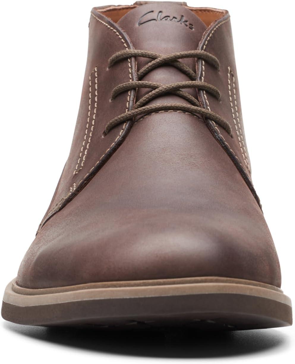 imageClarks mens Malwood TopDark Brown Leather