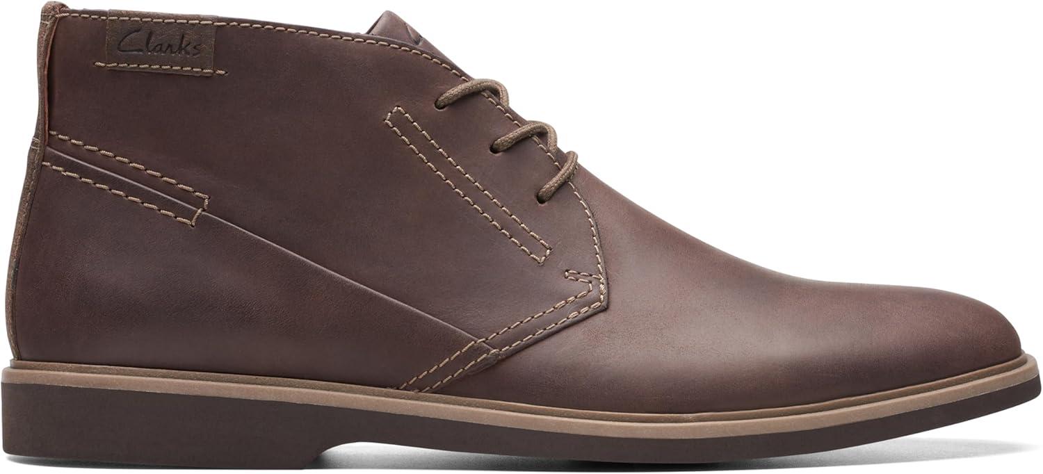 imageClarks mens Malwood TopDark Brown Leather