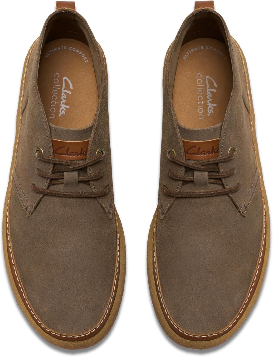 imageClarks mens Oakpark MidDark Grey