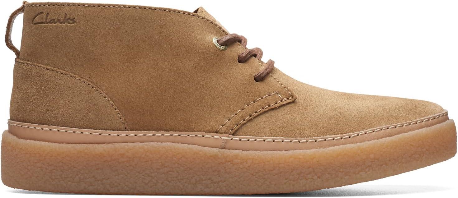 imageClarks mens Oakpark MidDark Sand Suede