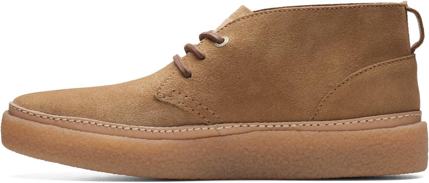 imageClarks mens Oakpark MidDark Sand Suede
