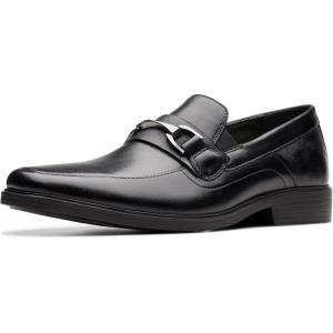Clarks Men’s Clarkslite Bit Loafer(Black Leather)