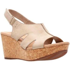 Clarks Womens Annadel BariPlatform(Sand Nubuck)