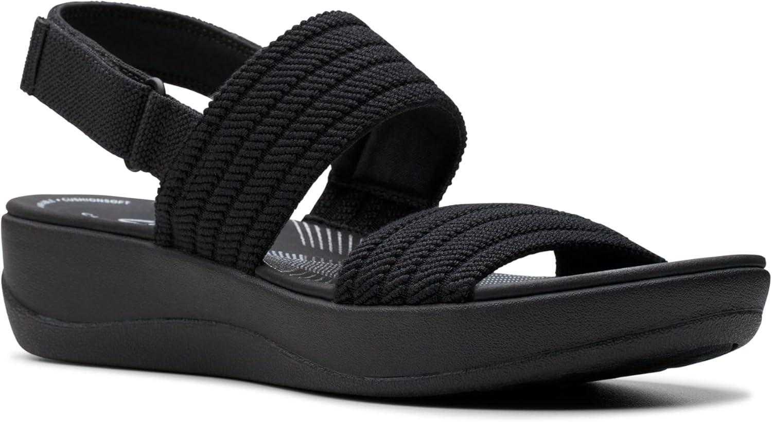 imageClarks womens Arla StrollBlack Textile