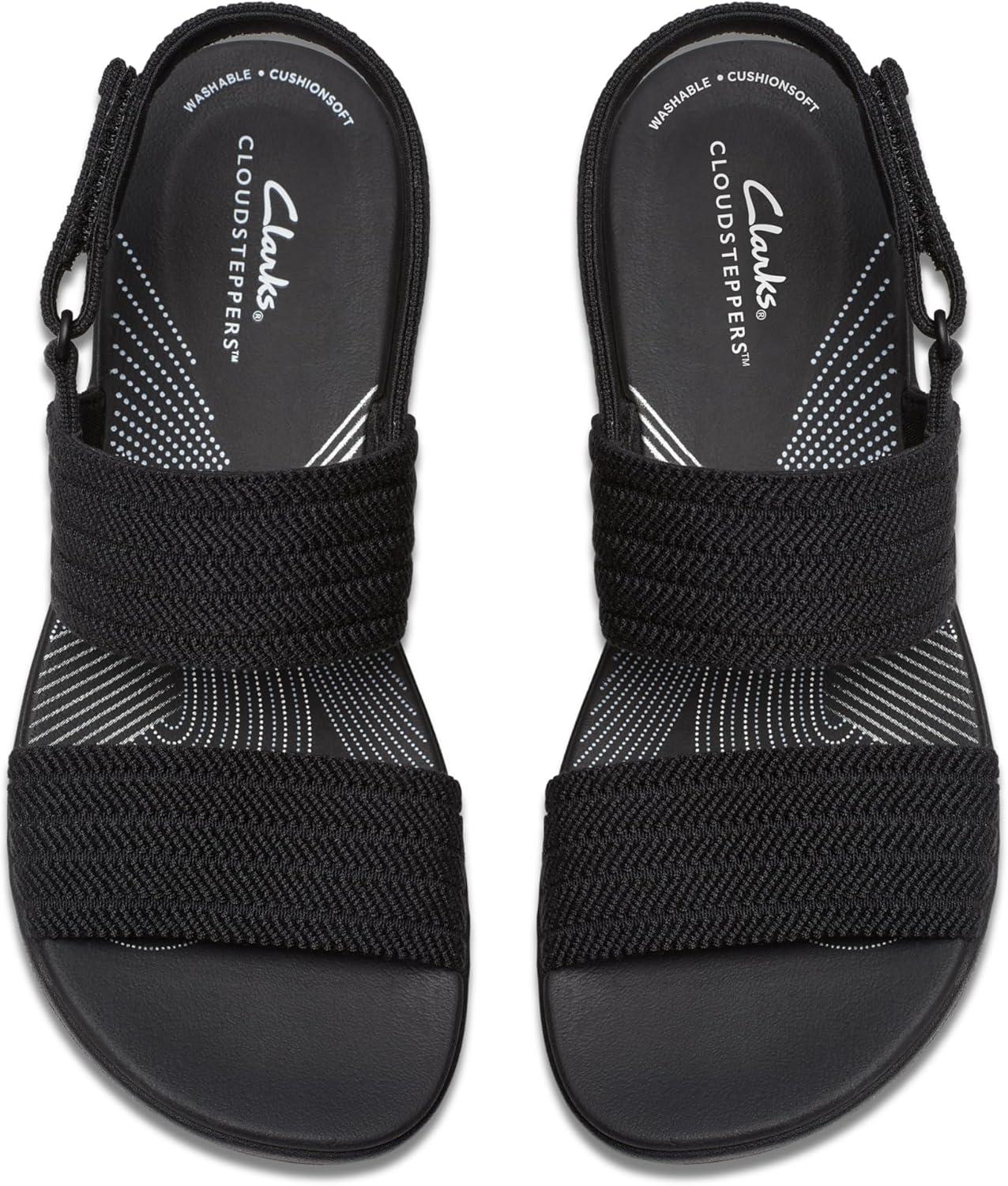 imageClarks womens Arla StrollBlack Textile