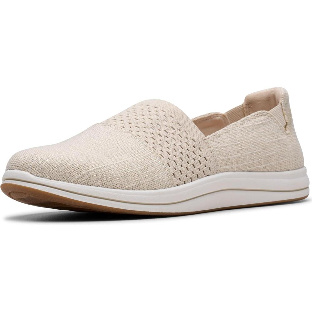 imageClarks Womens Breeze Vibe CloudSteppers Slip On LoaferNatural