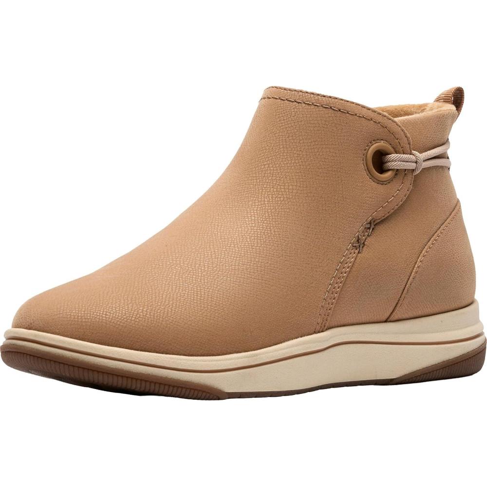 imageClarks womens Breeze DerbyCamel Textile
