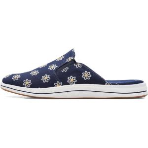 Clarks Womens Breeze Shore(Navy Floral Canvas)