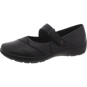 Clarks Womens Cora Gema(Black Leather)