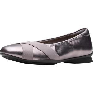 Clarks Womens Jazmynn Gem(Dark Pewter Metallic)