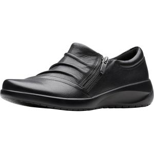 Clarks Womens Kaetlyn Mila(Black Leather)