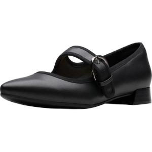 Clarks Womens Natalyn May(Black Leather)